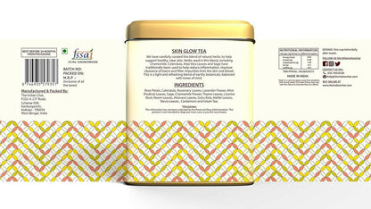 The Indian Chai  Skin Glow Tea 30 Pyramid Tea Bags