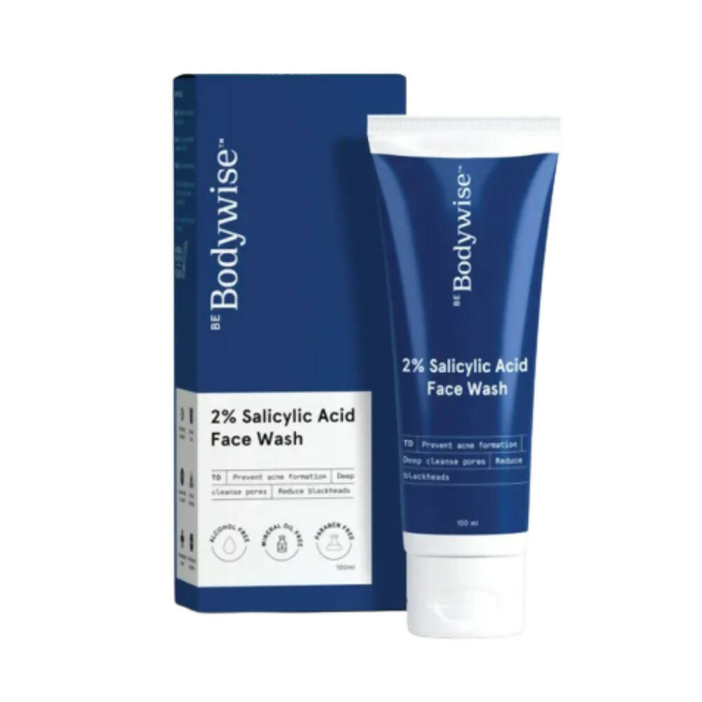 BeBodywise 2% Salicylic Acid Face Wash for Acne-Prone Skin TrueCureN