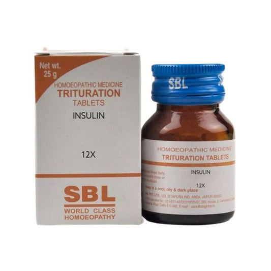 SBL Homeopathy Insulin Trituration Tablets   