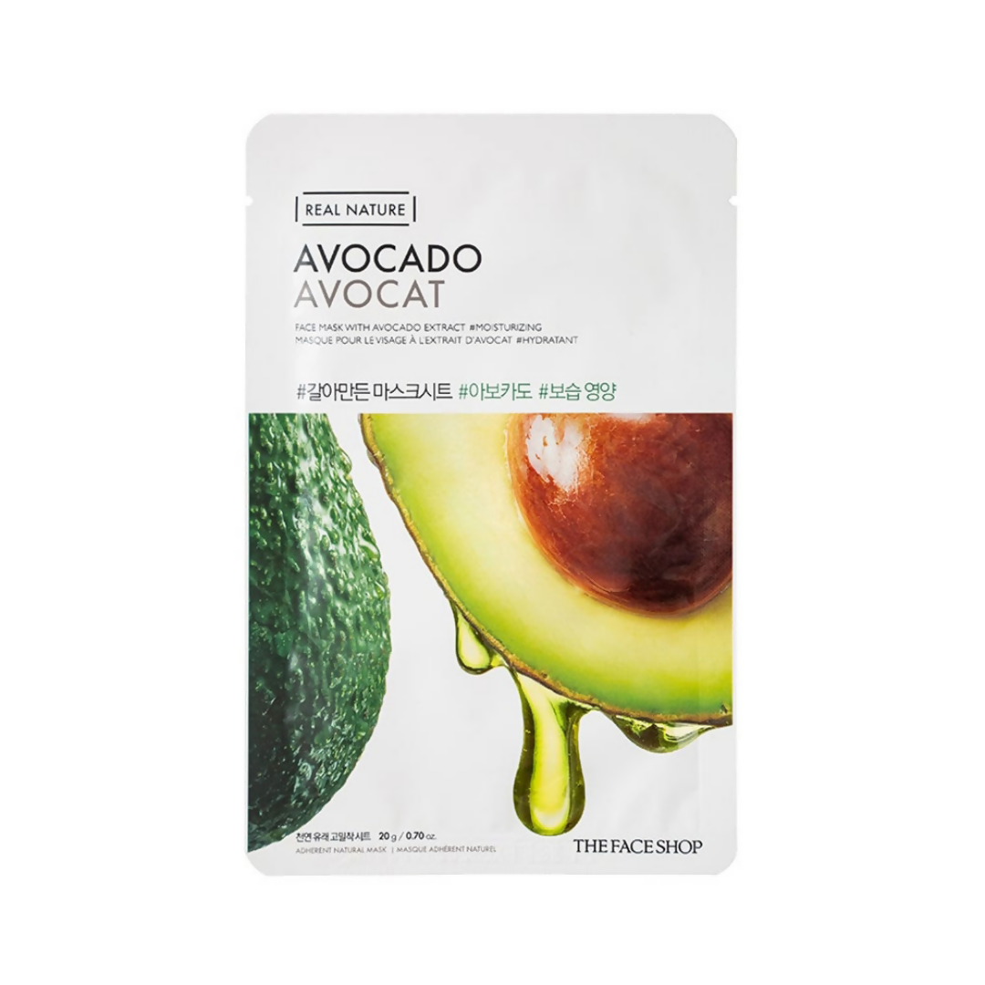 The Face Shop Real Nature Avocado Face Mask 