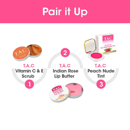 TAC - The Ayurveda Co. Hot Pink Lip, Cheek & Eye Tint