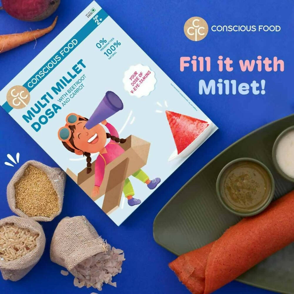 Conscious Food Multi Millet Dosa - Drmedicart