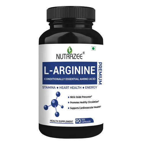 Nutrazee L Arginine Vegan Capsules TrueCure