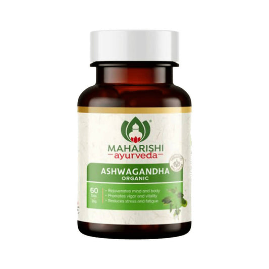 Maharishi Ayurveda Ashwagandha Organic Tablets TrueCure