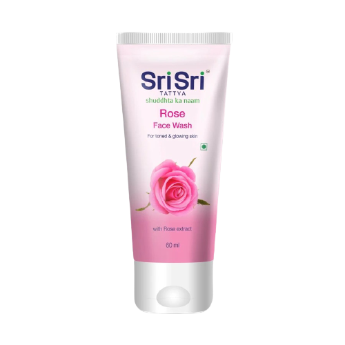 Sri Sri Tattva Rose Face Wash 60 ml