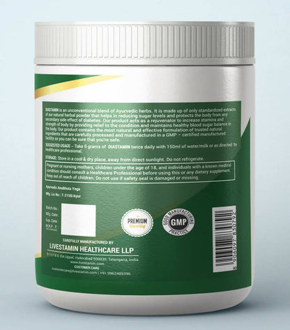 Livestamin Diastamin Herbal Supplement