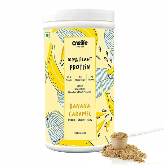 Onelife Plant Protein Banana Caramel TrueCure