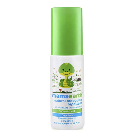 Mamaearth Natural Mosquito Repellent with Citronella & Lemongrass Oil