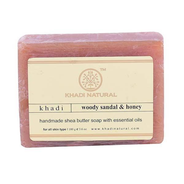 Khadi Natural Woody Sandal & Honey Soap - Drmedicart