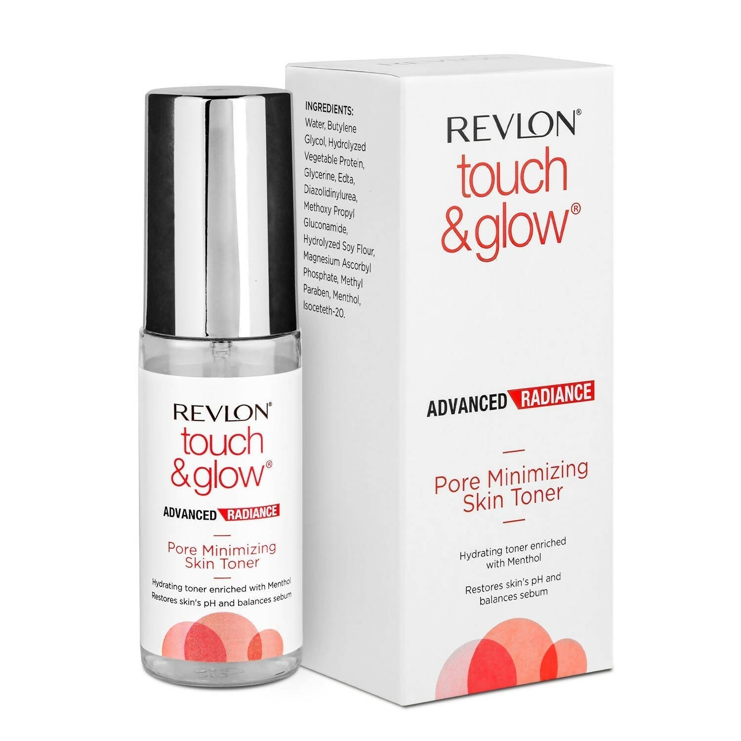 Revlon Touch & Glow Advanced Radiance Pore Minimizing Skin Toner TrueCure