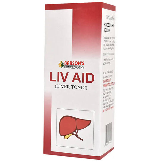 Bakson's Homeopathy Liv Aid Liver Tonic 