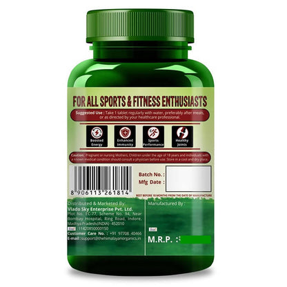 Himalayan Organics Multivitamin Sports 60 + Vital Nutrients Tablets