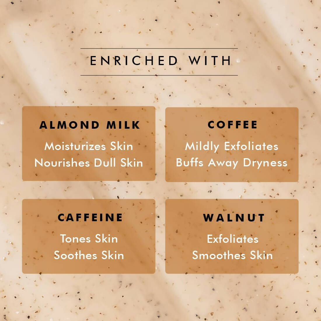 mCaffeine Cappuccino Coffee Body Wash