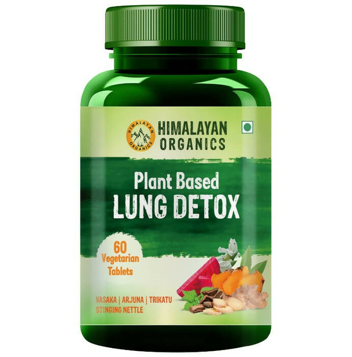 Himalayan Organics Plant Based Lung Detox Tablets  