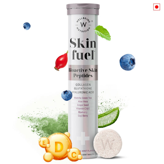 Wellbeing Nutrition Skin Fuel Effervescent Tablets TrueCure