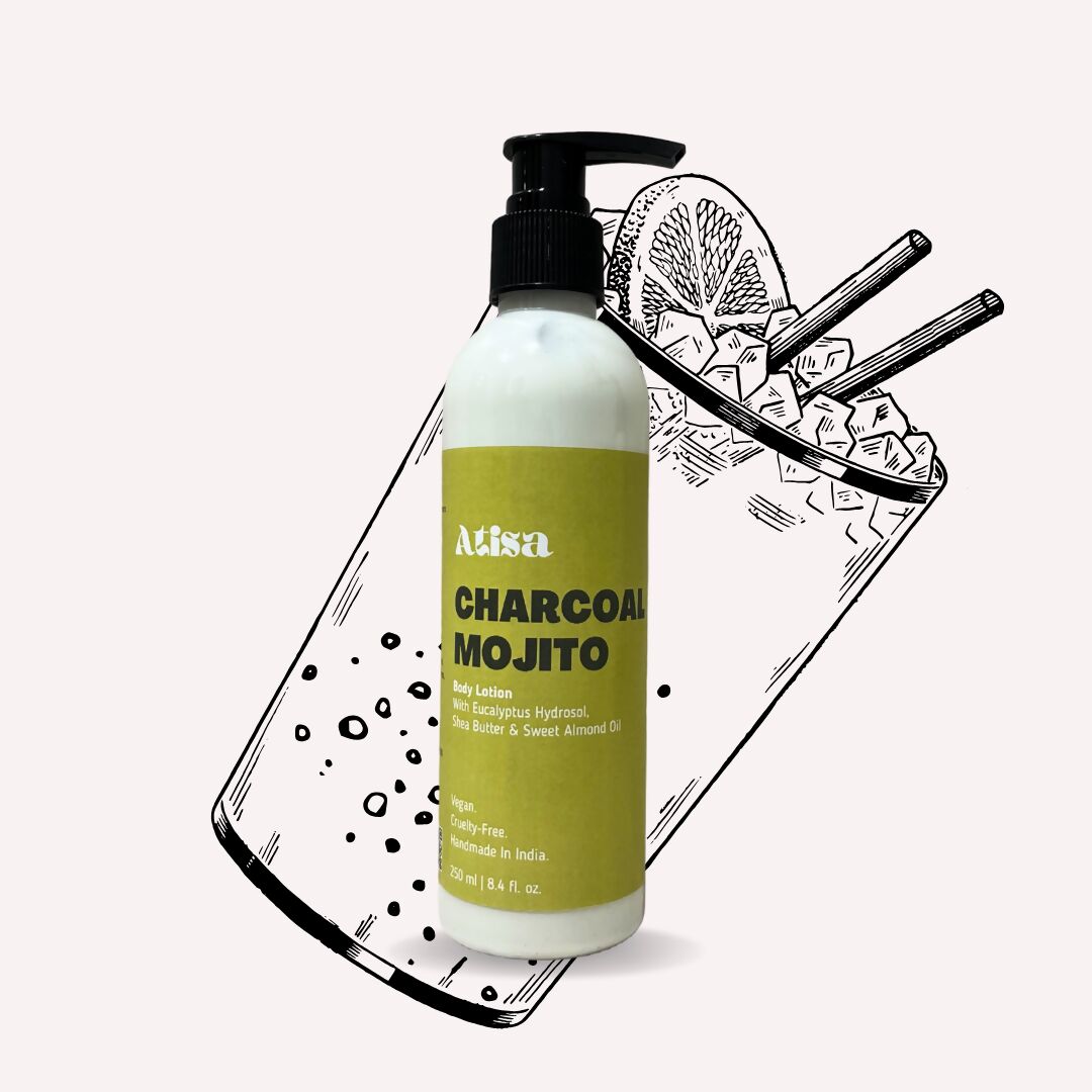 Atisa Charcoal Mojito Body Lotion