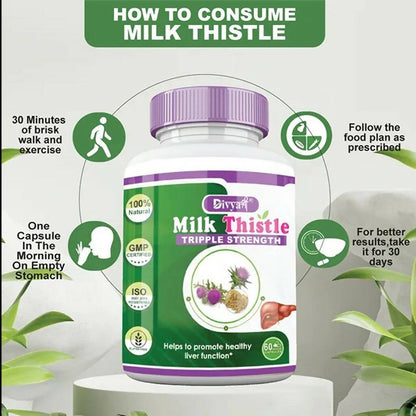 Divya Shree Milk Thistle Capsules