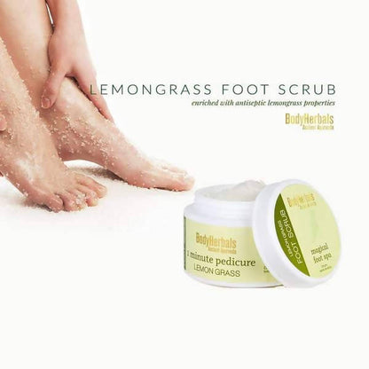 BodyHerbals 1 minute pedicure Lemongrass