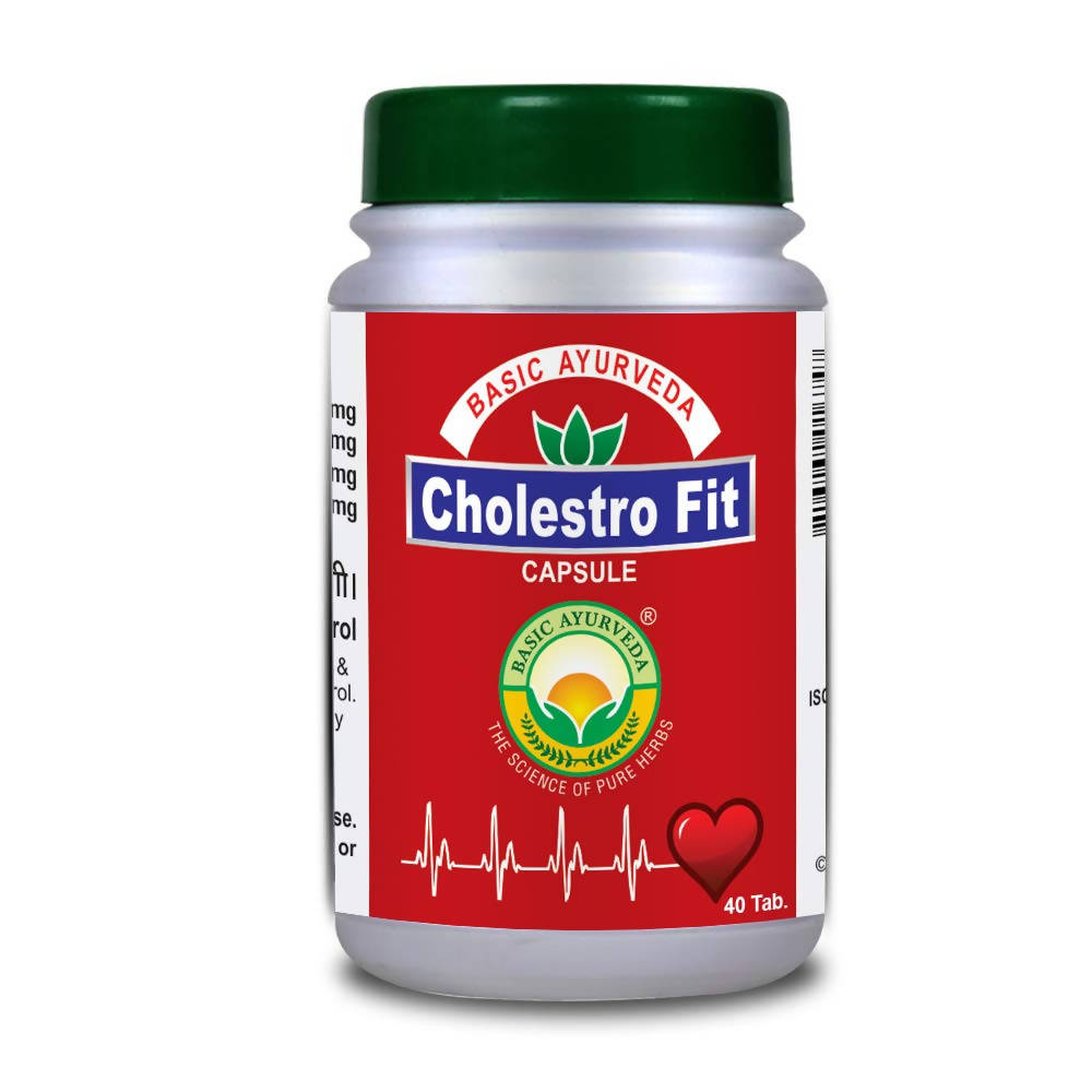 Basic Ayurveda Cholestro Fit Capsule