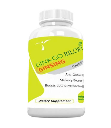 Ramini Bio Nutrition Ginkgo Biloba With Ginseng 500mg Veg Capsules TrueCure