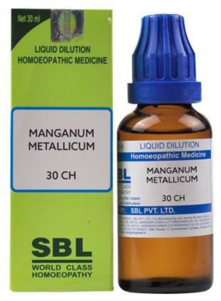 SBL Homeopathy Manganum Metallicum Dilution