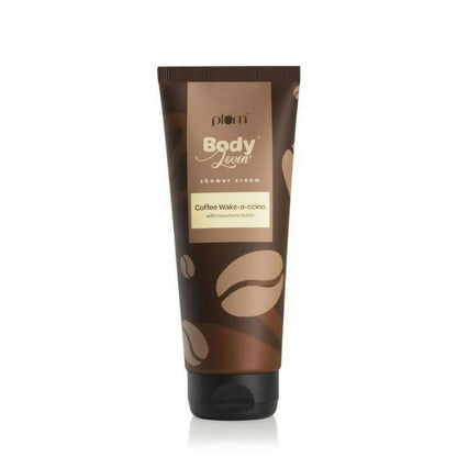 Plum Bodylovin Coffee Wake-A-Ccino Shower Cream - BUDNEN