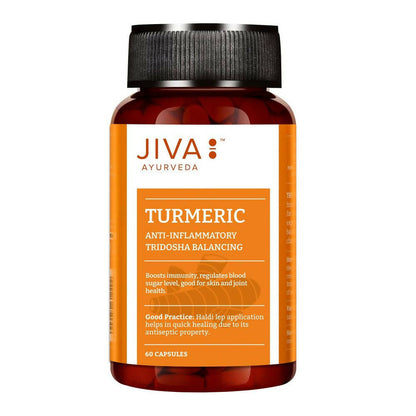 Jiva Ayurveda Turmeric Capsules 