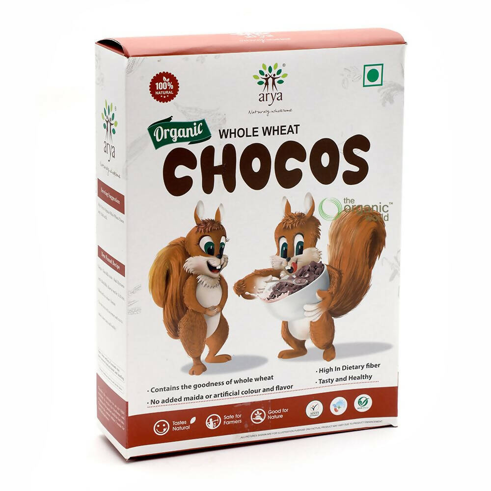 Arya Farm Organic Whole Wheat Chocos TrueCure