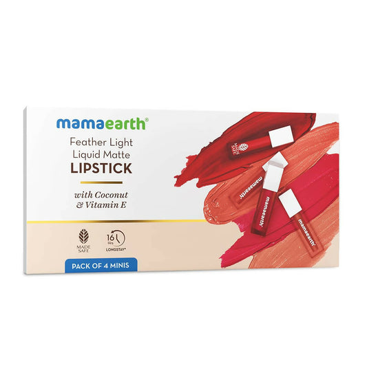 Mamaearth Feather Light Liquid Matte Mini Lipsticks Combo 