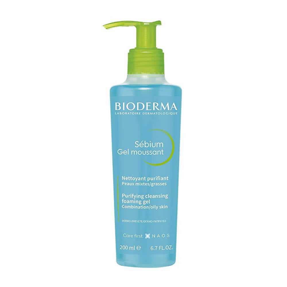 Bioderma Sebium Gel Moussant Purifying Cleansing Foaming Gel TrueCure