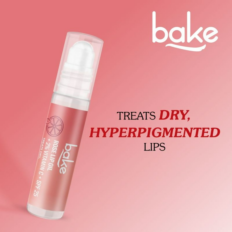 Bake 2% Vitamin C Tinted Rose Lip Oil Spf 25 Pa+++