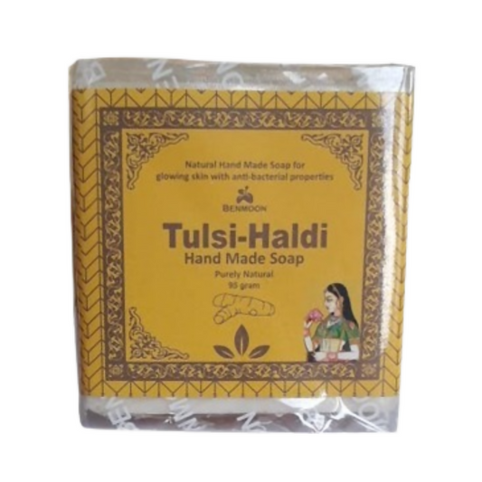 Benmoon Ayurveda TulsiHaldi Hand Made Soap 