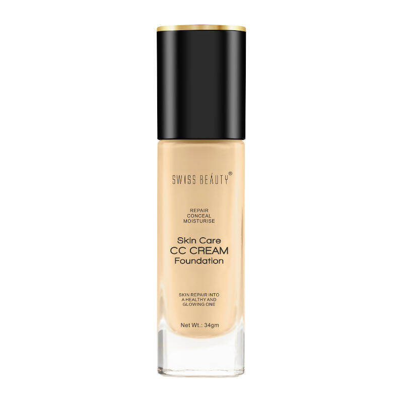 Swiss Beauty Skin Care CC Cream Liquid Foundation - 5 Pale Medium