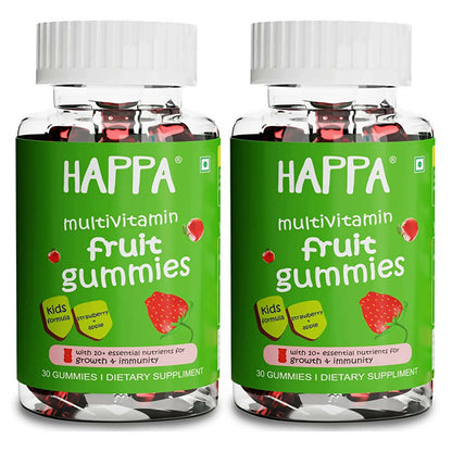 Happa Multivitamin Fruit Gummies For Kids, Australia, Canada 