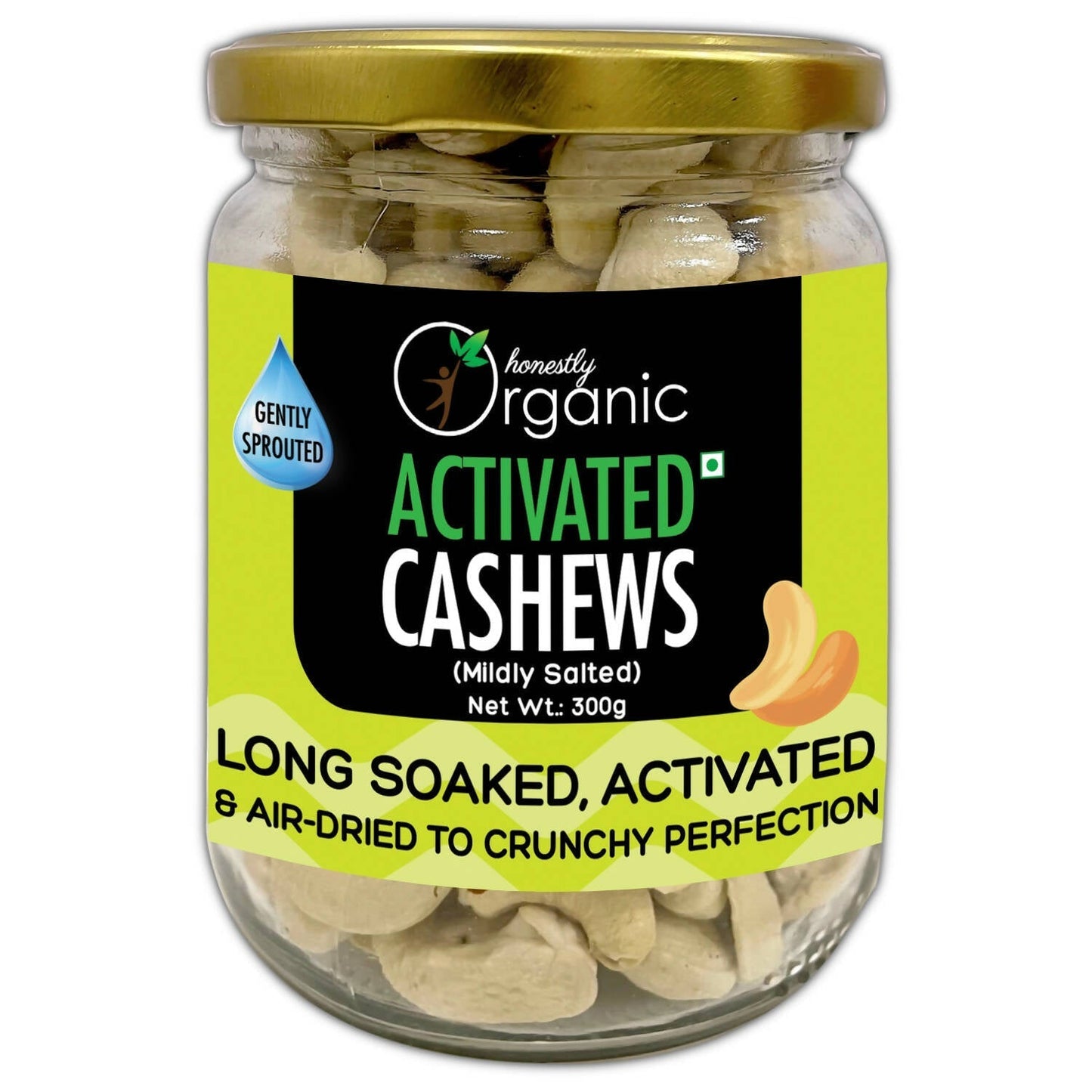 D-Alive Honestly Organic Activated Cashews 