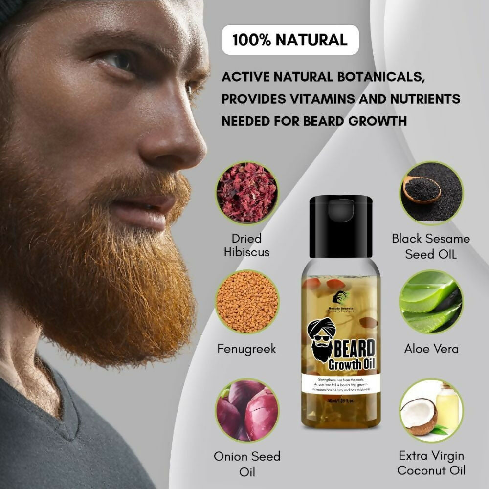 Beauty Secrets Premium Beard Growth Oil