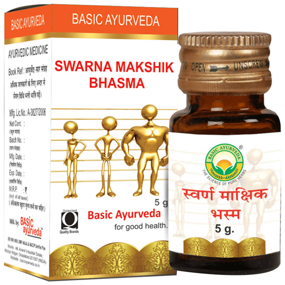 Basic Ayurveda Swarna Makshik Bhasma