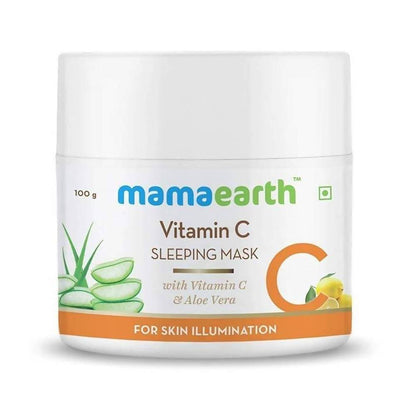 Mamaearth Vitamin C Face Wash & Sleeping Mask For Skin Illumination Combo