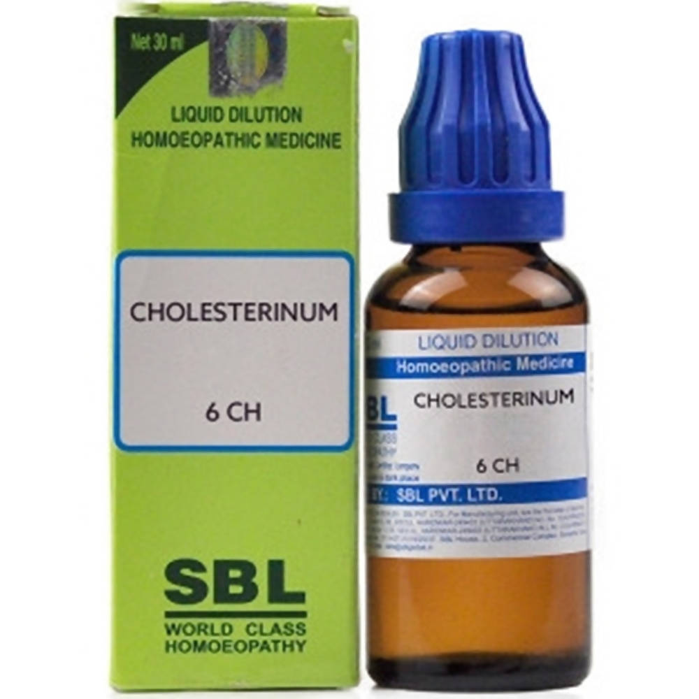 SBL Homeopathy Cholesterinum Dilution 6 CH