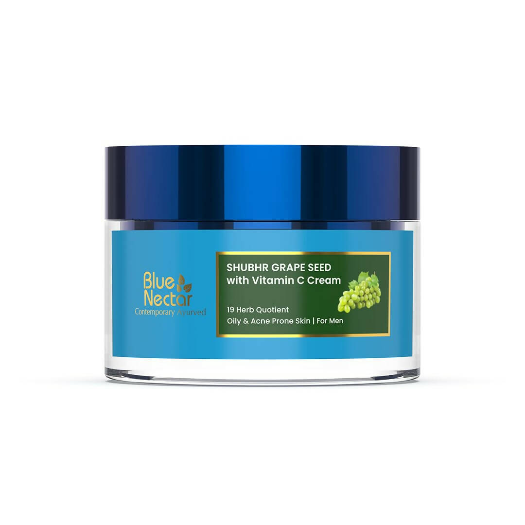 Blue Nectar Shubhr Grape Seed with Vitamin C Face Cream 