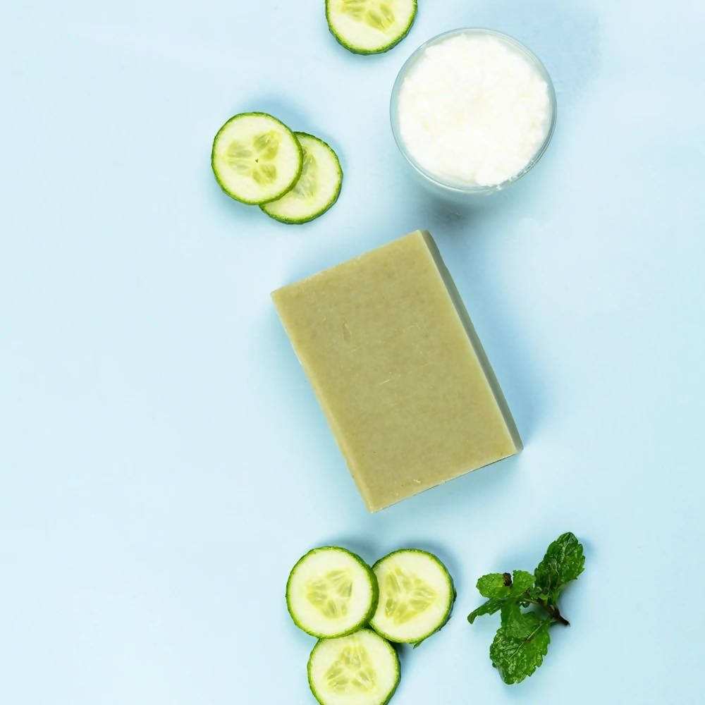 Vilvah Cucumber, Curd & Mint Soap