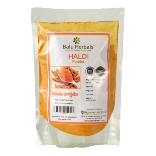 Balu Herbals Turmeric (Pasupu) Powder 