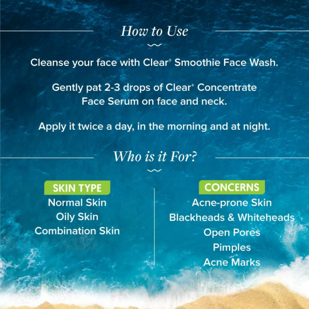 Aqualogica Clear+ Concentrate Face Serum