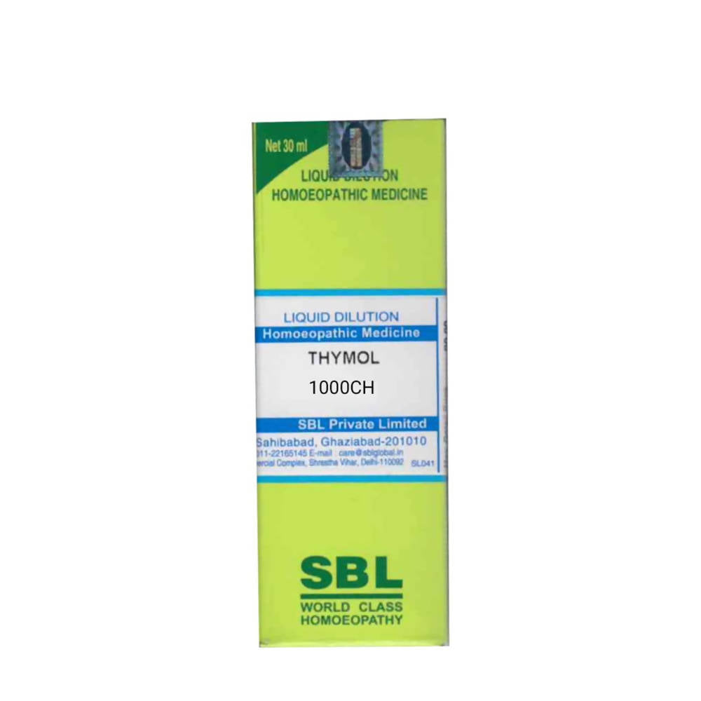 SBL Homeopathy Thymol Dilution