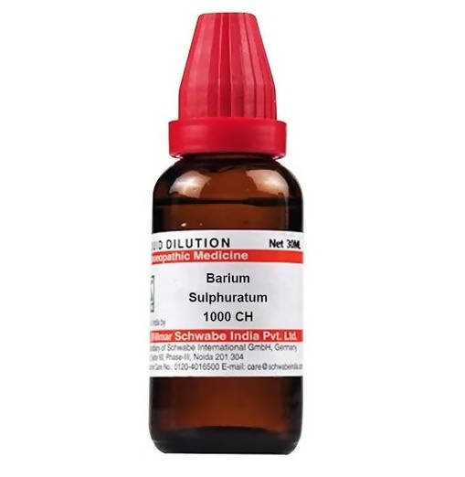 Dr. Willmar Schwabe India Barium Sulphuratum Dilution