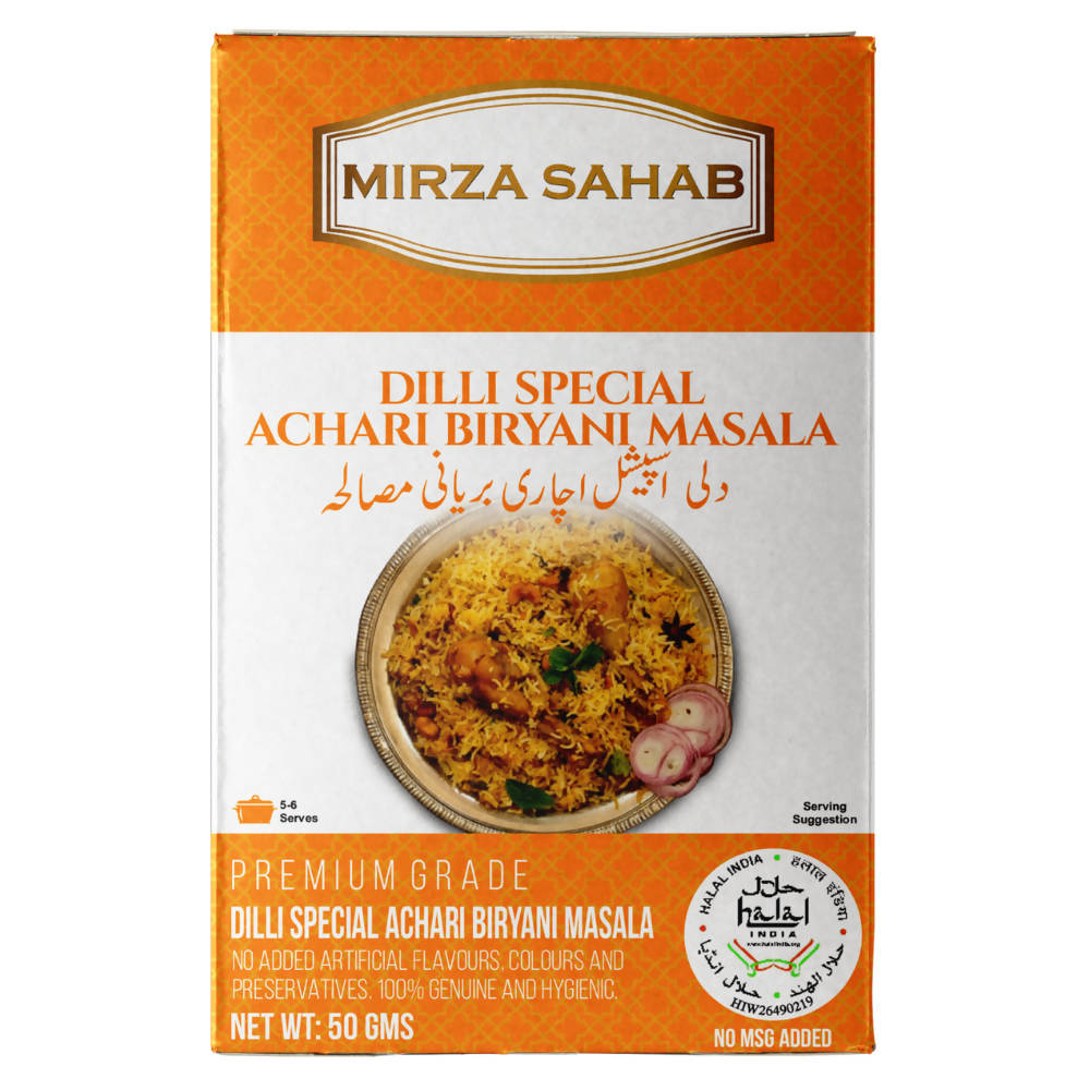 Mirza Sahab Dilli Special Achari Biryani Masala, Australia, Canada 