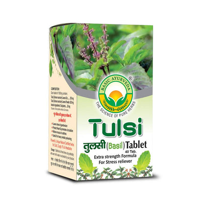 Basic Ayurveda Tulsi (Basil) Tablet