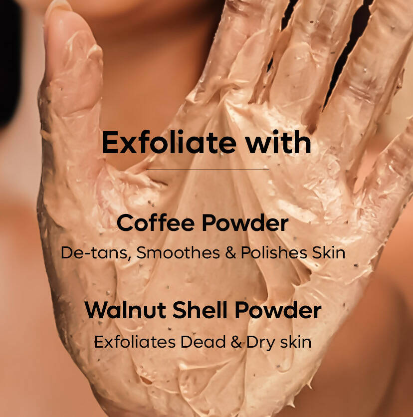 mCaffeine Shimmer Body Scrub with Coffee