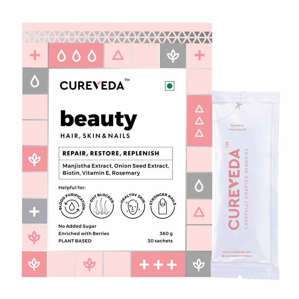 Cureveda Beauty Hair, Skin & Nails Supplement TrueCureN