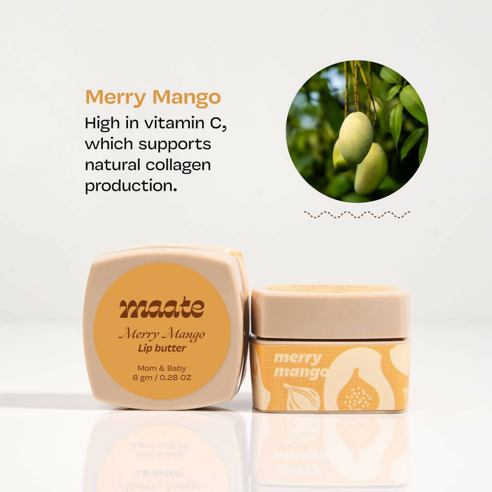 Maate Lip Butter | Packed with Mangoes For Ultra Hydrating Lips